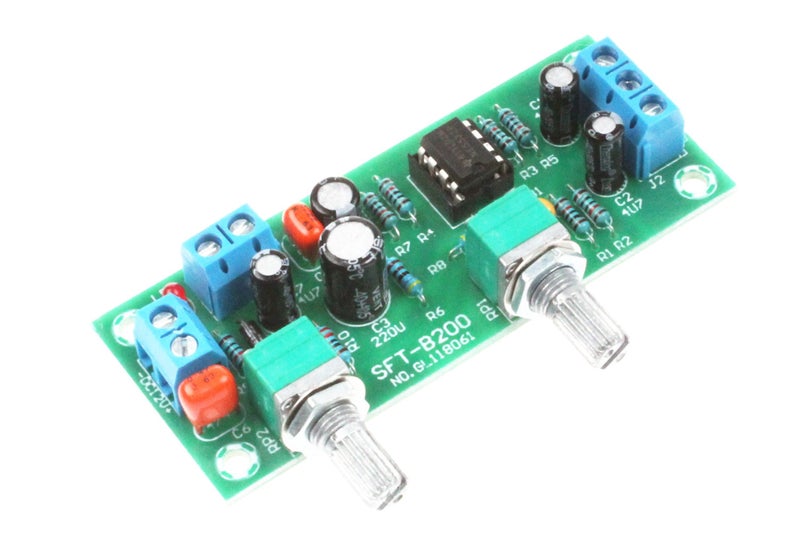 NOYITO NE5532 Single Supply Low-Pass Filter Board DC10-24V 22Hz-300Hz Subwoofer Pre-Amplifier Preamp Board - Image 3